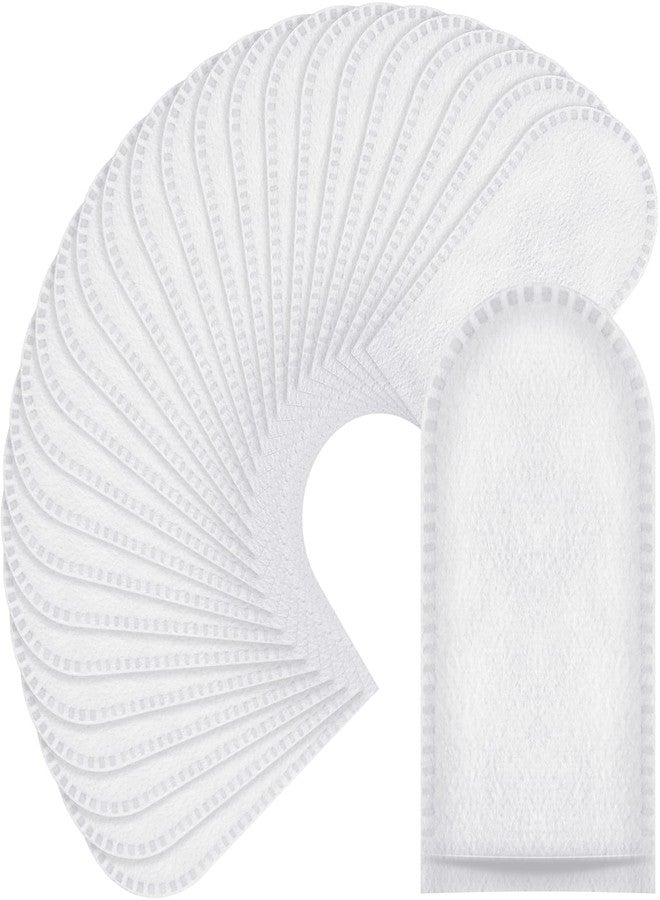 Treela 100 Pieces Finger Cots Disposable Finger Covers Newborn Baby Diaper Cream Fingernail Protectors Keeps Fingernail Clean for Home Travel - Image 1