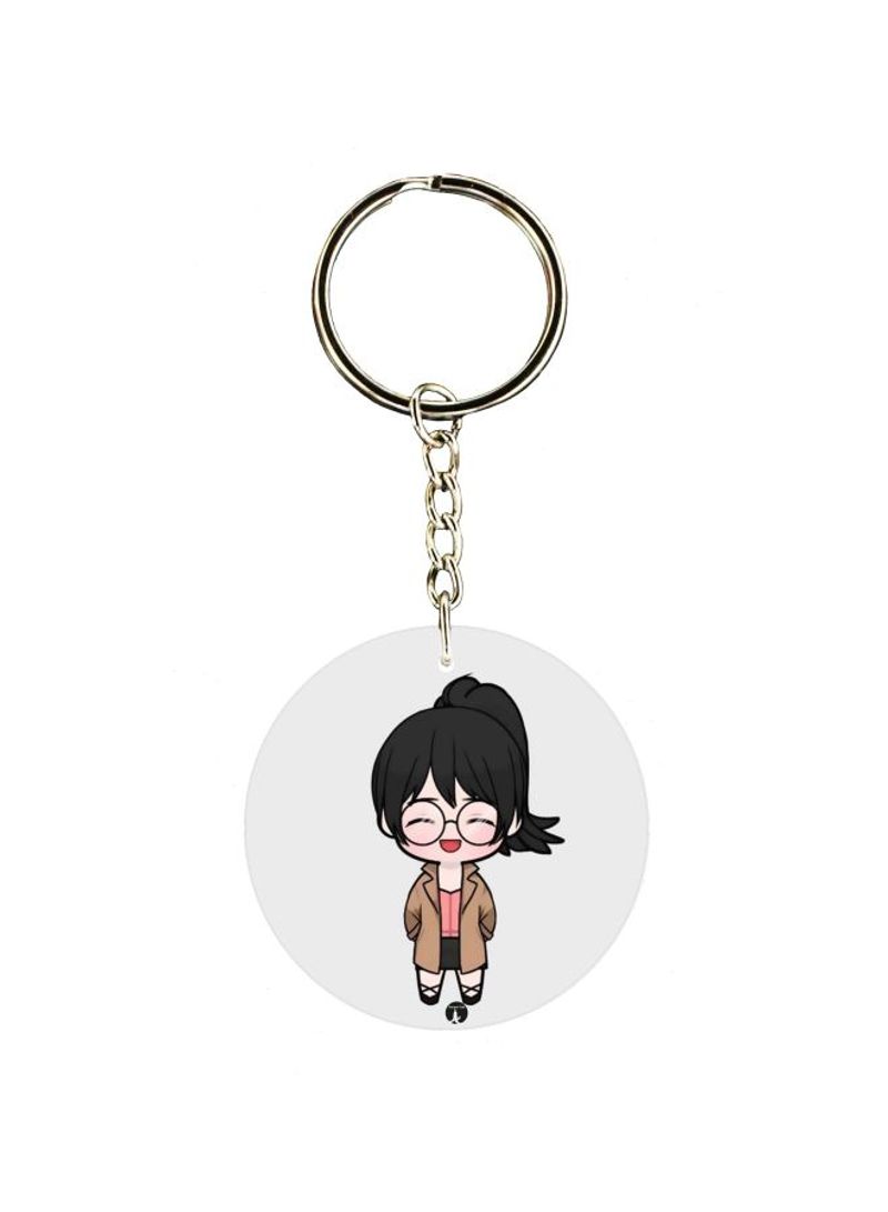RKN Cartoon Themed Single Sided Keychain