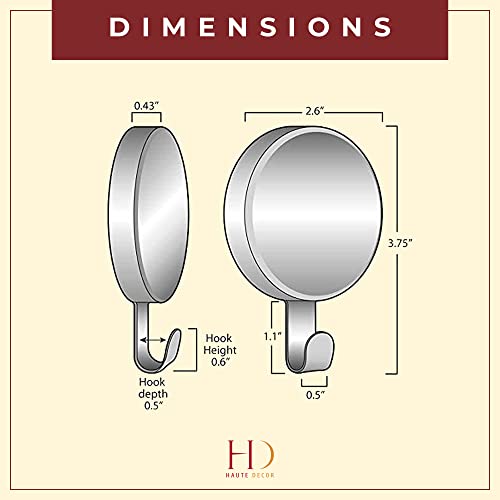 Haute Decor Attract Magnetic Hanger, 1 Pack - Strong Magnet Hook for Metal Doors and Surfaces - Image 3
