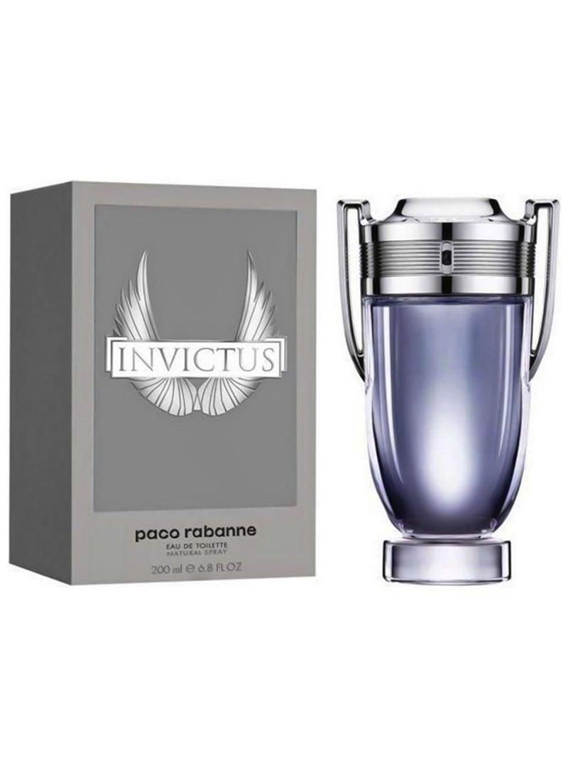paco rabanne Invictus For Men Eau de Toilette 200ml - Image 1