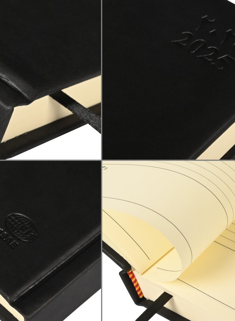 FIS A5 Diary 2025 (Arabic/English) Black - FSDI19AE25BK - Image 3