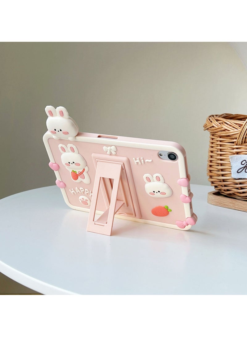 general For iPad 10th Generation Case 2022 10.9 inch Cartoon Cute 3D Soft Unique and Fun Aesthetic Folio Rotating Stand Pencil - Image 3