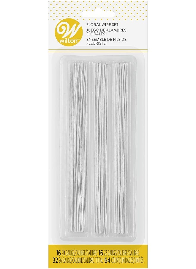 Wilton Gum Paste Wire Packet, White, Wt10054456, 64 Pieces  - Image 4