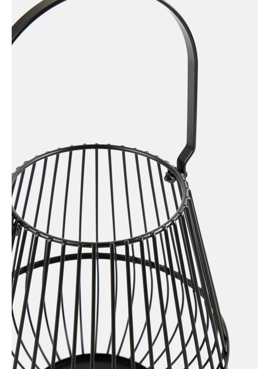 Nanette lepore Stylish Metal Candle Holder 17,3 x 17,3 x 19 cm, Black  - Image 3