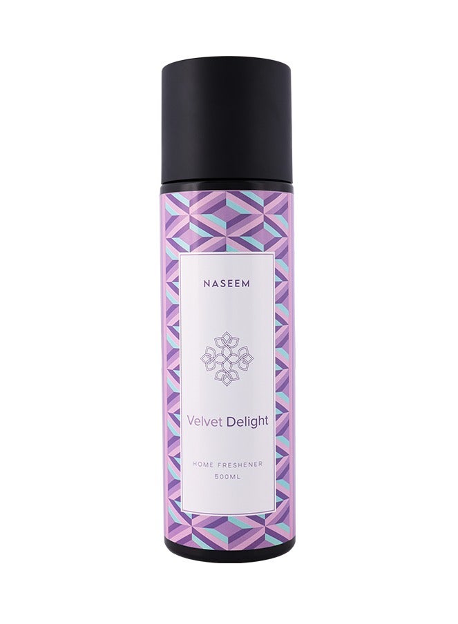 Naseem Velvet Delight Air Freshener Spray for Home, Office & Car - 500ml