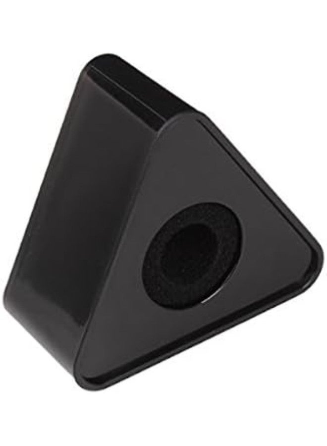 klarako Mic Flag Microphone Flag Mic Interview Triangular Logo Flag Station with 1.54 inch Hole - Image 4