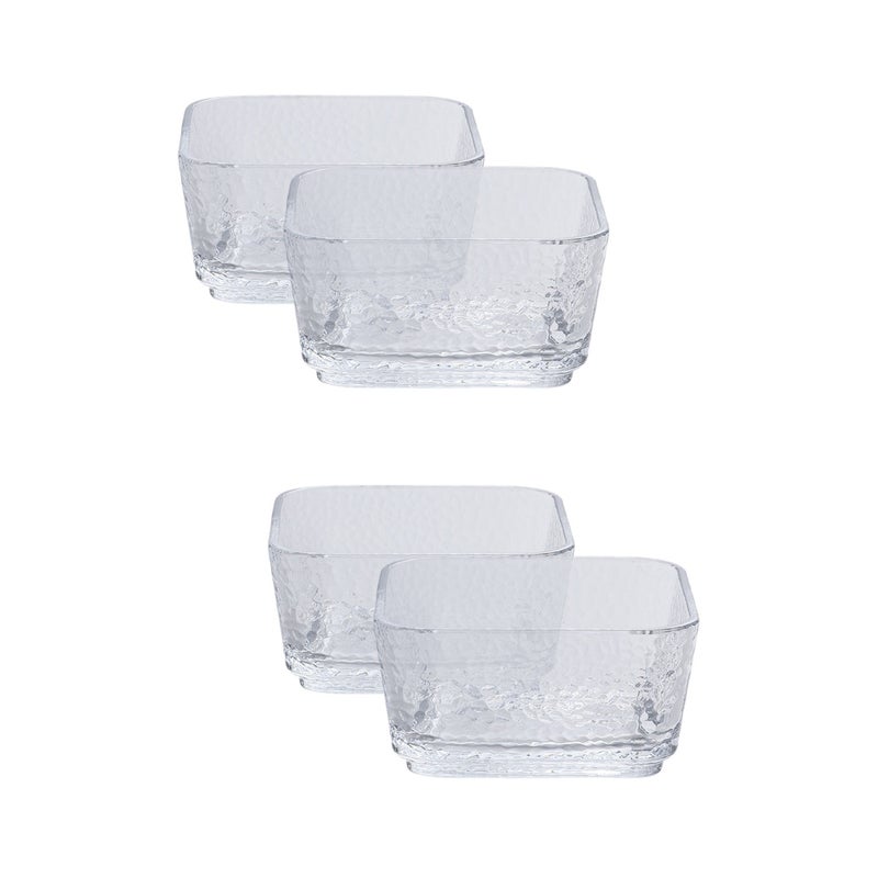 4 Pcs Multi-function Serving Bowls Convenient Dessert Bowls Japanese Style Breakfast Bowls - Image 1