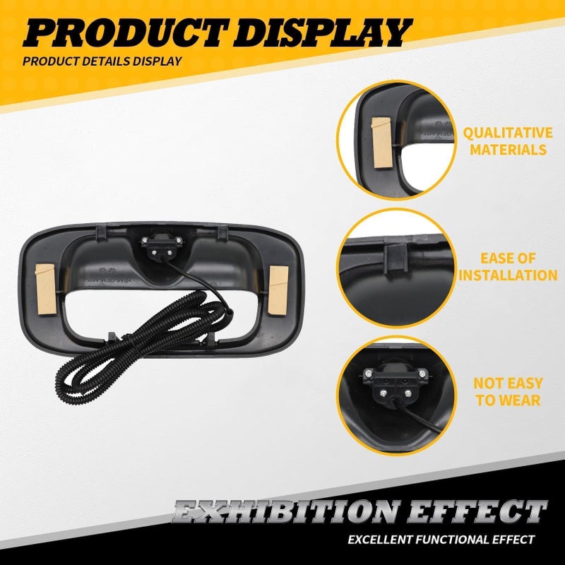Jecoupoon GM1916102 Tailgate Handle Rear View Camera Compatible with 1999-2006 Silverado and Sierra 1500 2500 3500 - Image 4