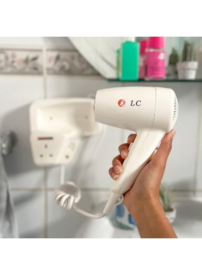 ال سي مجفف شعر جداري 1200 واط – LC مجفف شعر احترافي للحمامات - Image 3