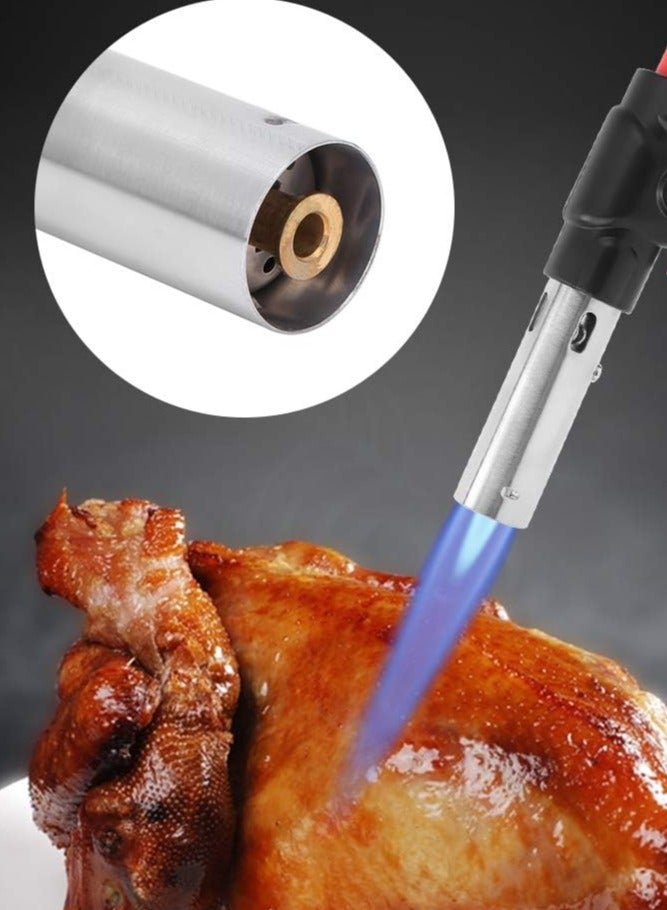 بامير شعلة غاز البوتان والبروبان متعددة الأغراض، مسدس اللهب، شعلة المطبخ، شعلة الطهي، شعلة قابلة للتعديل، موقد غاز صغير، شعلة الطهي للشواء، الخبز، الطبخ. - Image 4