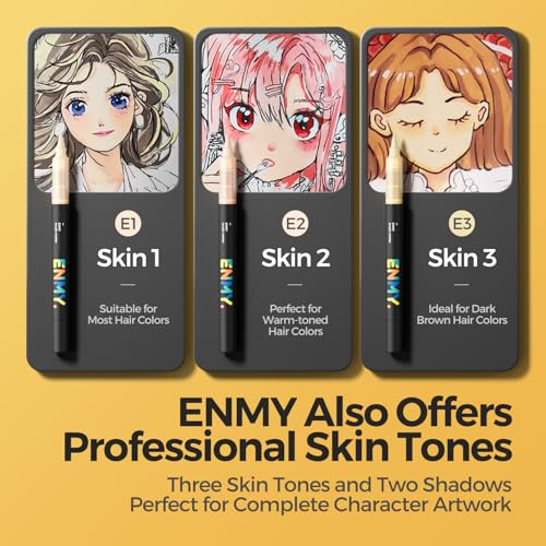 ENMY 36 Colors Direct Liquid Acrylic Paint Pens, Acrylic Paint Markers Pens, Fabric Markers for Textile, Canvas, Rock, Glass, Wood, Paper, DIY, Acrylic Markers for DIY Craft Supplies - Image 2