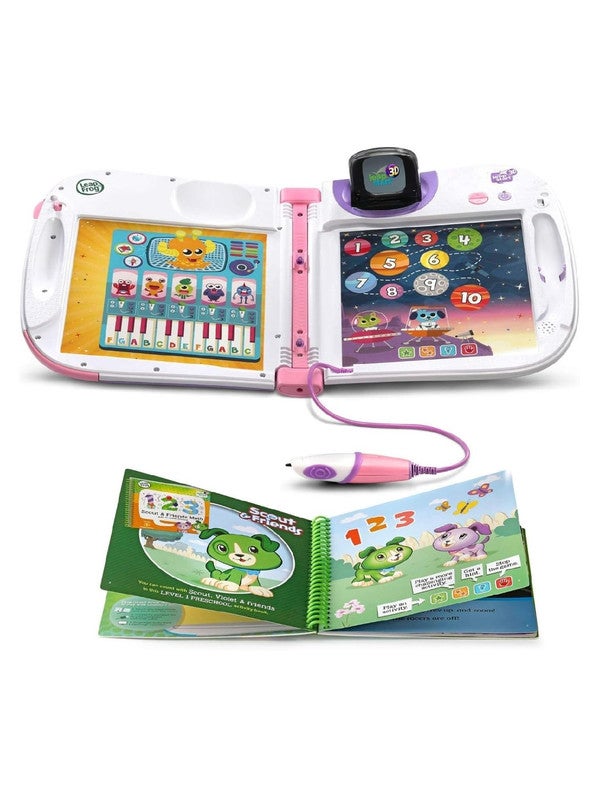 LeapFrog LeapStart 3D Interactive Learning System - Pink - Educational Book Reader for Preschool & Above - Image 2