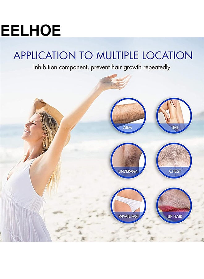 EELHOE Hair Removal Spray For Women, Painless Hair Removal Spray Armpit Gentle Hair Remover Refreshing Quick Hair Removal Spray, Natural Ingredient Hair Removal Spray For Women - Image 4