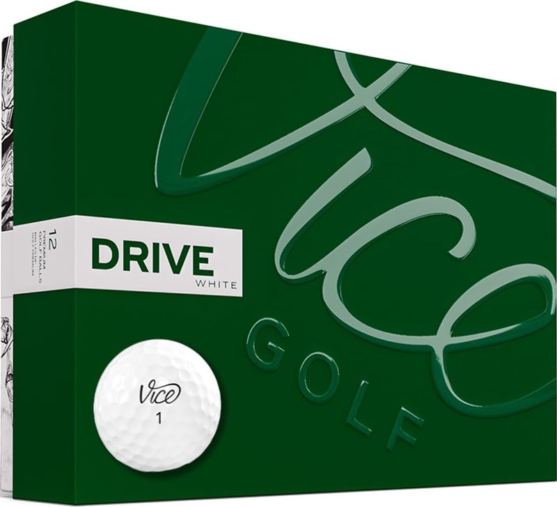 Vice Drive Golf Balls (White) - Image 1