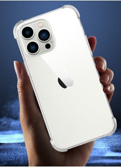 Houmt iPhone 14 Pro Max Case 6.7 Inch Clear Back Air Cushion Soft Flexible TPU Scratch Resistant Shockproof Protective Cover  - Image 2