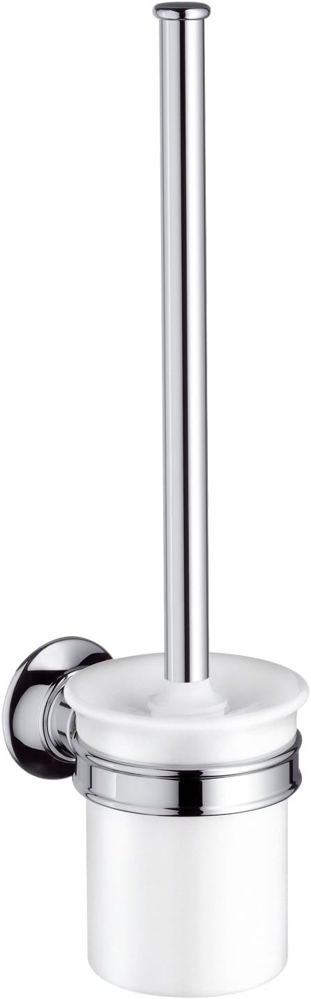 AXOR Hansgrohe 42035820 Montreux Toilet Brush and Holder Wall Mount Brushed Nickel  - Image 1