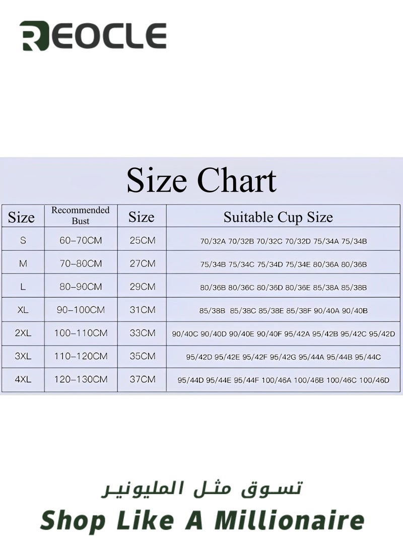 REOCLE - Women's Front Cross Side Buckle Lace Bras Sports Bras Comfy Corset Bra Wireless Push Up Seamless Bra - Image 1