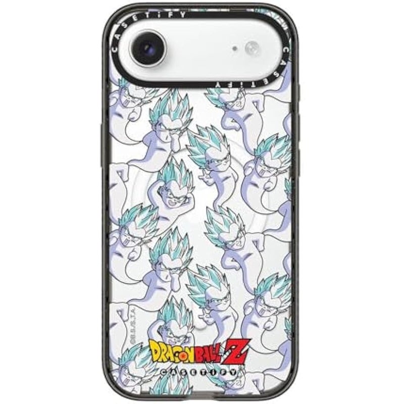 Casetify Impact iPhone Air Case 【Dragon Ball Colab/Slim/Magsafe / 8.2 ft. 4X Military Grade Drop Protection】 - GOTENKS : Super Ghost Kamikaze Attack - Clear Black - Image 1