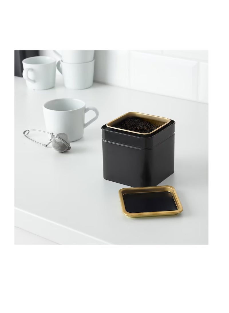 Coffee/tea tin10x10x10 cm  - Image 2