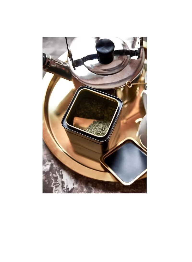 Coffee/tea tin10x10x10 cm  - Image 3
