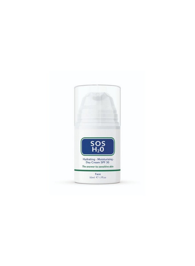 SOS H20 Moisturising Day Cream SPF 30 50ml
