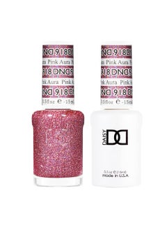 DAISY DND DND Gel Polish Set - 1 each of Glitter Gel Polish and Glitter Nail Polish, 0.5 Fl Oz 