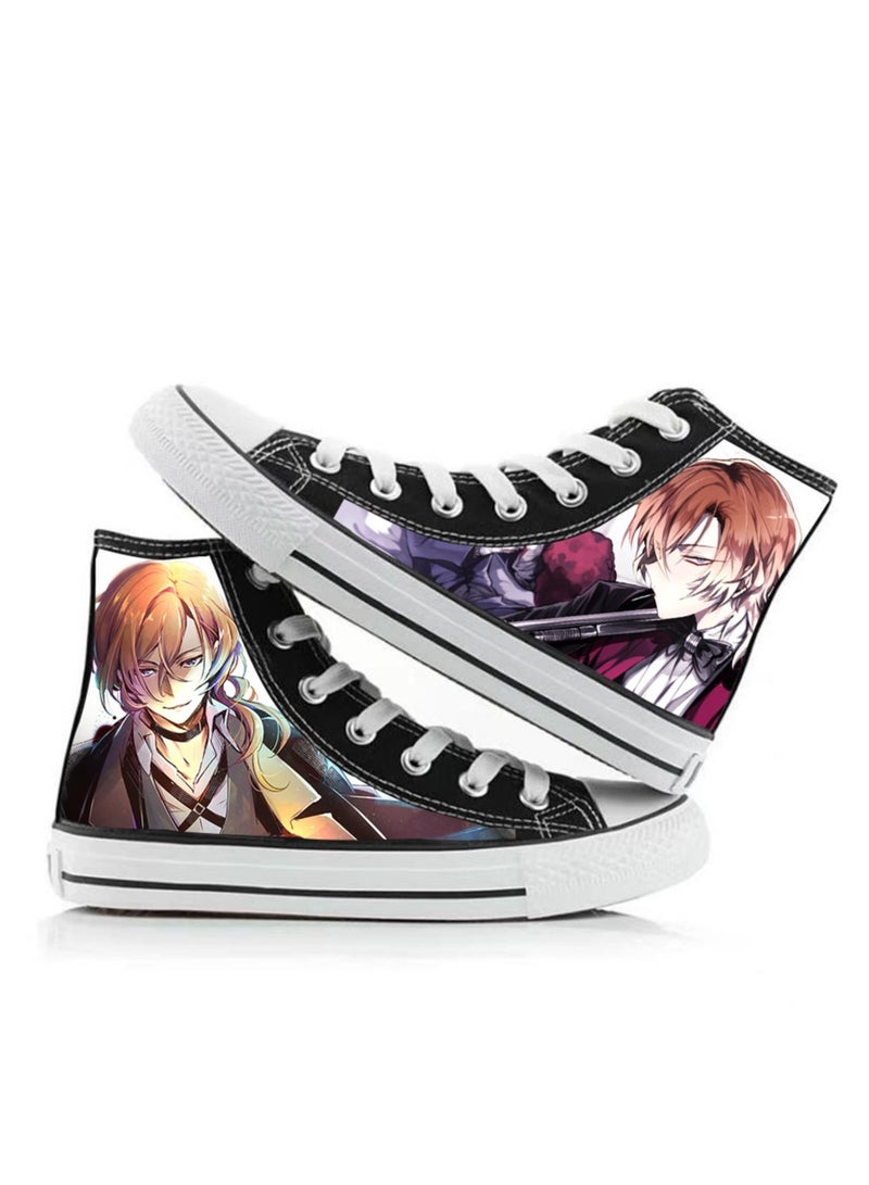 Unisex Top Canvas Shoes – Stylish Couple Sneakers for Casual & Cosplay - Image 1