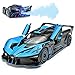 RZAPE Toddler Car Toys 124 Diecast Cars Compatible for Bolide Model Car CollectionSpray Bolide Toy Car for BoysPull Back Cars with Light and SoundToy Cars for Boys Age 47Blue - Image 2