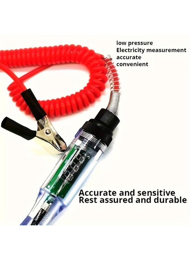 1pc Digital Display DC Voltage Circuit Tester 6V 12V 24V Auto Diagnostic Tool - Image 5
