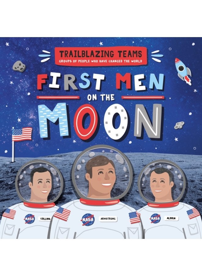 First Men on The Moon - Paperback