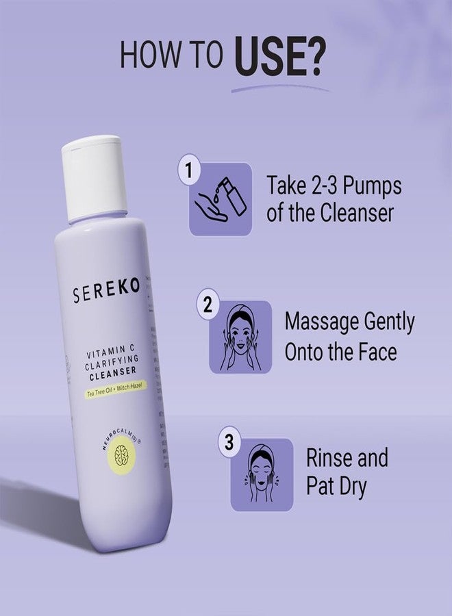 SEREKO 50X Vitamin C Face Wash for Glowing & Brightening Skin For Women | Remove Dirt, Dead Skin, Excess Oil, Reduce Active Acne & Dark Spots | Suitable for All Skin Types | Gel to Foam 15ml - Image 5
