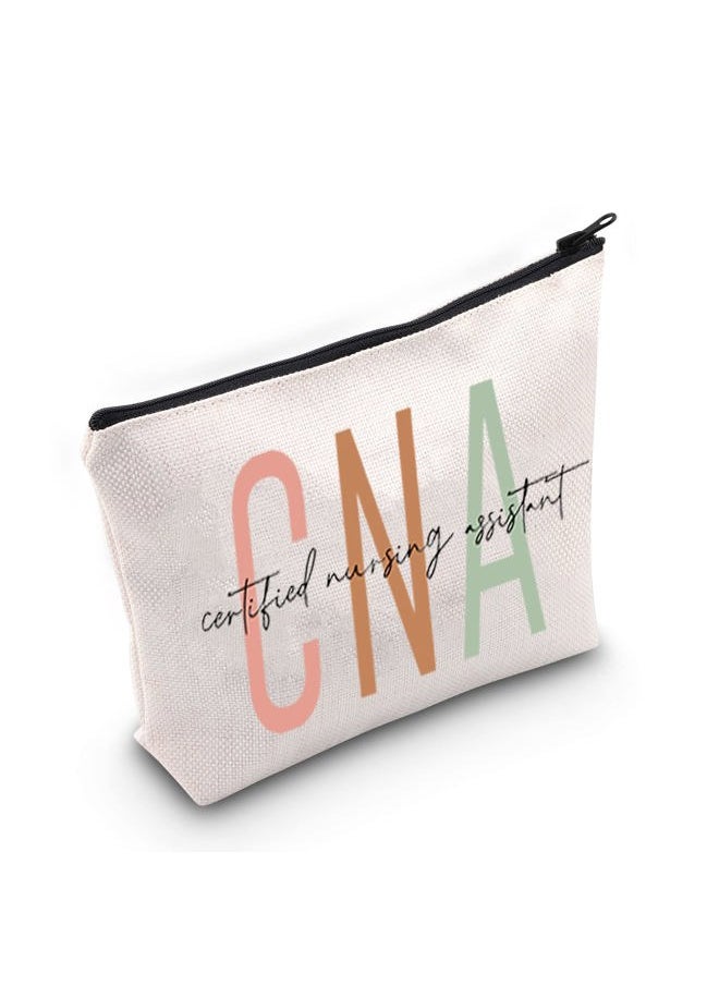 TOBGBE CNA Gifts Nurse Accessories for Work Nurse Appreciation Zipper Pouch Bag ER Nurse Gift Nurse Idea Gifts Nurse Bag (CNA Bag)  - Image 1