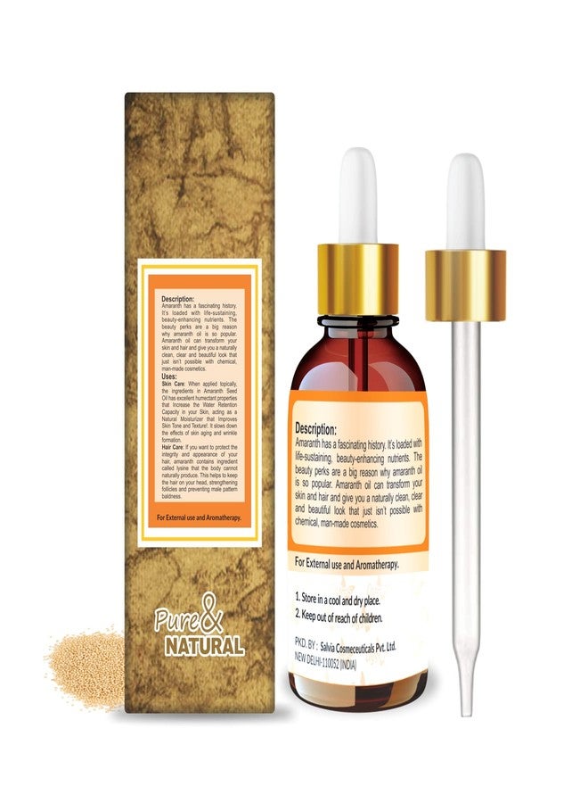 Crysalis Amaranth Seed Oil 30 ml (1.01 fl oz) - Smooth Blendable Oil for Skincare, Haircare, Serums, Creams & DIY Formulations - Image 2