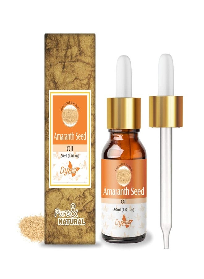 Crysalis Amaranth Seed Oil 30 ml (1.01 fl oz) - Smooth Blendable Oil for Skincare, Haircare, Serums, Creams & DIY Formulations - Image 1
