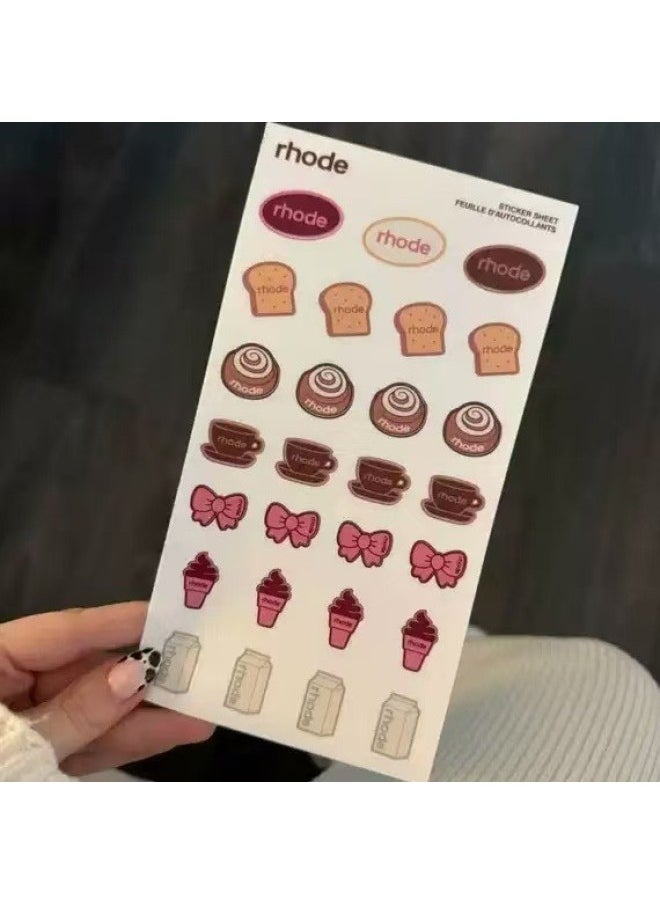 Generic - Rhodee Lipstick Lip Gloss IPhone16promax Phone Case For Apple 15pro Silicone 14 Color Box Packaging-Color:The Same Sticker Store Has Links In Stock-Applicable Models:iphone13pro - Image 1