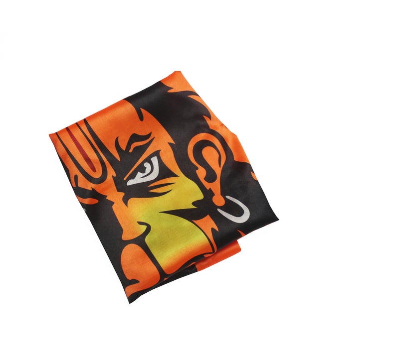 VETAS Hanuman Ji Printed Jai Shree Ram Flag, Bajrangbali Flag For Temple, Home And Religious Festivals (Size 30In X 40In, Pack Of 1), Multicolor - Image 3