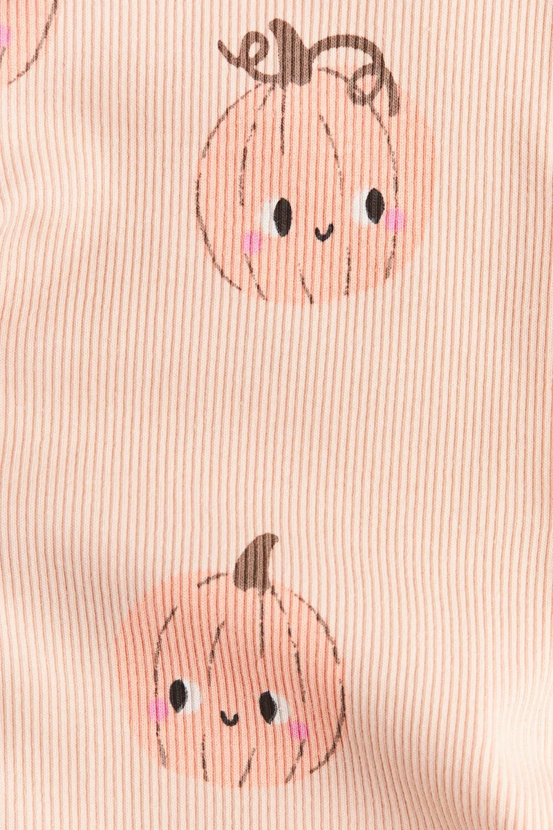 H&M Ribbed cotton leggings