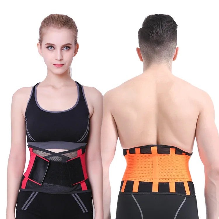 Bluejw Breathable Waist Trimmer Belt - Adjustable Thin Waist Trainer Brace for Sports & Slimming - Image 2