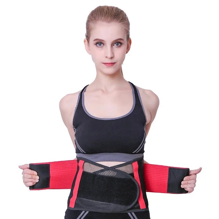 Bluejw Breathable Waist Trimmer Belt - Adjustable Thin Waist Trainer Brace for Sports & Slimming - Image 3