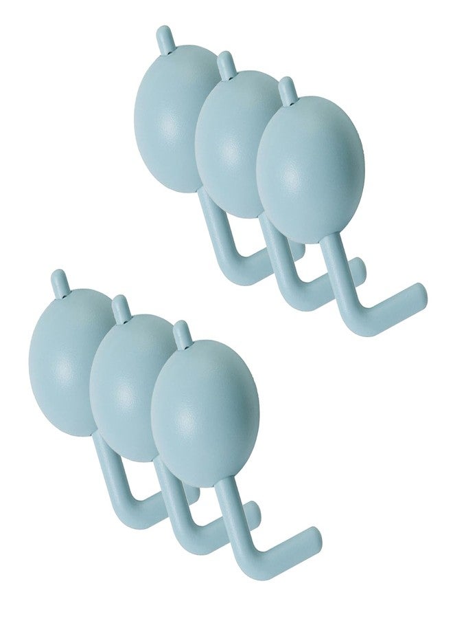 KIPSOME Multipurpose Baby Safety Locks - Childproof Latches for Drawers, Cabinet, Fridge, Toilet, and Appliances - No Drill, Easy to Install Adhesive Locks (Blue, Pack of 6) - Image 1