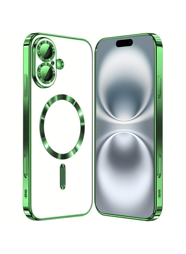 New Clear Protective Case for iPhone 16 plus with Fast Wireless Charging and Camera Protection