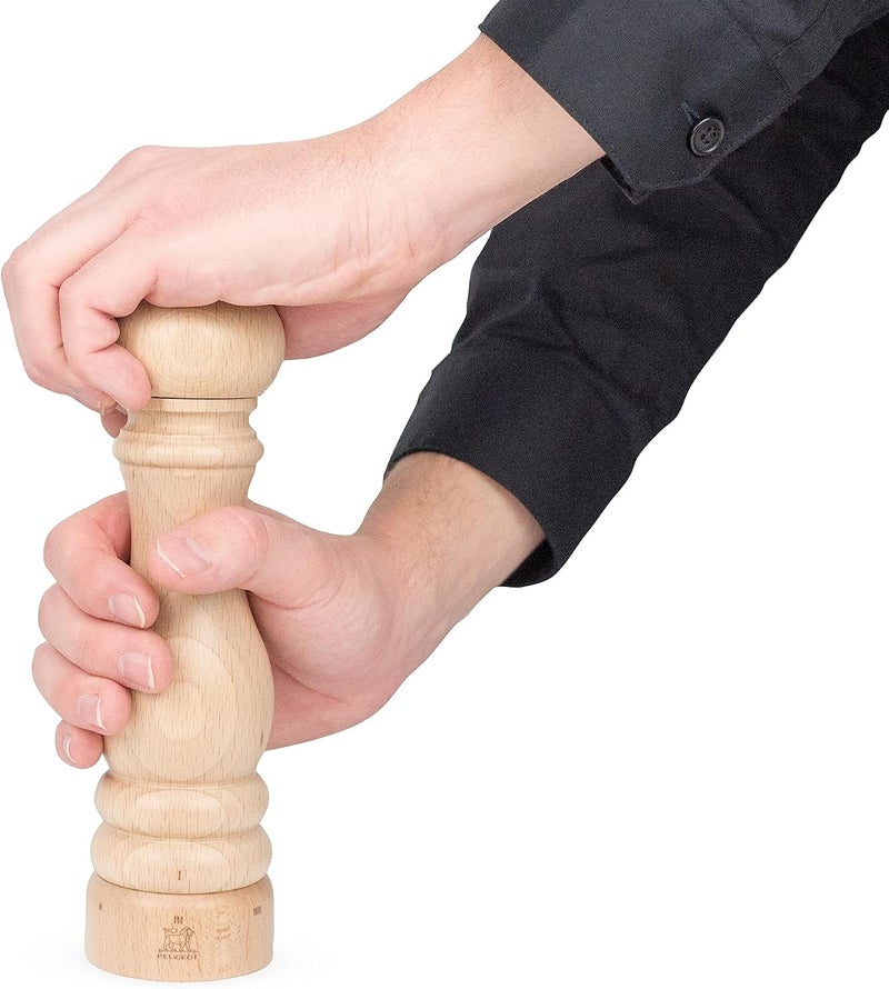 PEUGEOT Paris u'Select 22 cm Pepper Mill with 6 Grind Settings - Eco-Friendly Wood Construction - Image 3