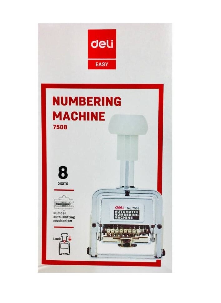 Deli - 8-Digit Automatic Numbering Machine - Image 1