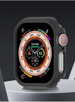 ماركة غير محددة جراب صلب متوافق مع ساعة Apple Watch Series 10 مقاس 46 مم (2024)، [مقاوم للصدمات بزاوية 360 درجة + مضاد للخدش] غطاء لساعة iWatch S10 مقاس 46 مم - أسود  - Image 5