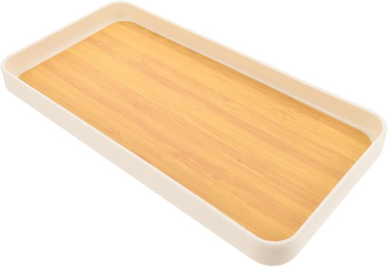 Stackable Serving Tray 30X15X2 4CM Multi Function Snack Dessert Fruit Plate Compact Japanese Style Tea Cup Storage - Image 1