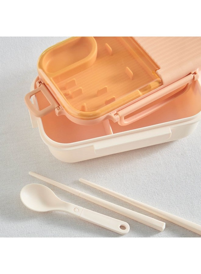 Home Box Neo Sarah 3-Piece 2-Grid Lunch Box Set with Spoon and Chopsticks 800 ml  - Image 3