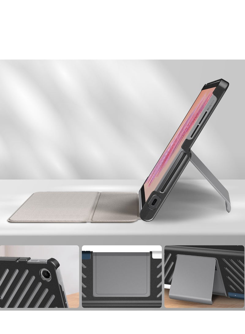 Case for Lenovo Tab Plus 11.5 Inch (2024) TB351FU Tablet Ultra Slim Lightweight Stand Cover Case Premium Quality PU Leather Case Cover (Lazy Cat) - Image 5