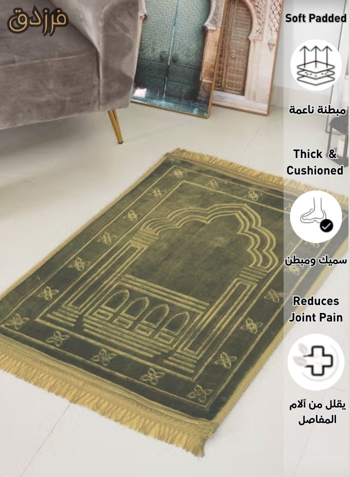 Farazdaq prayer rug, cotton material, comfortable lining, Random Color - Image 4
