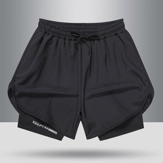 Summer Sports Shorts Mens Quick-drying Three-point Running Basketball Training Fitness Quarterpants with Lining Professional Lightweight HK13 Black - pzsku/Z81DFE67B10914866ECC0Z/45/1746211900/faff61bc-48c3-4dbc-8306-7e7c7bea1ad1