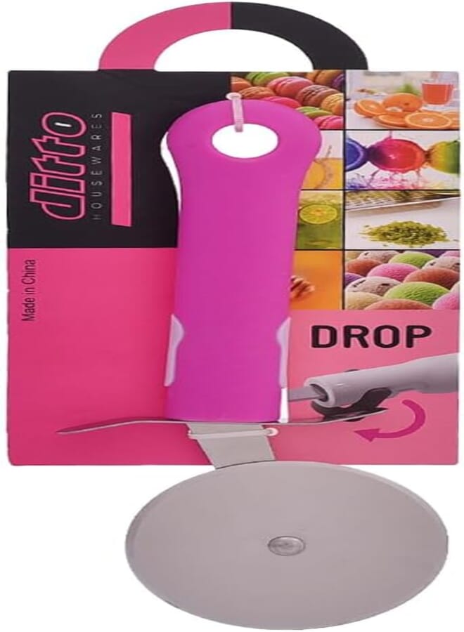 DITTO KITCHEN TOOLS - DITTO STAINLESS STILL PIZZA CUTTER Ø60MM. DROP FOSHIA